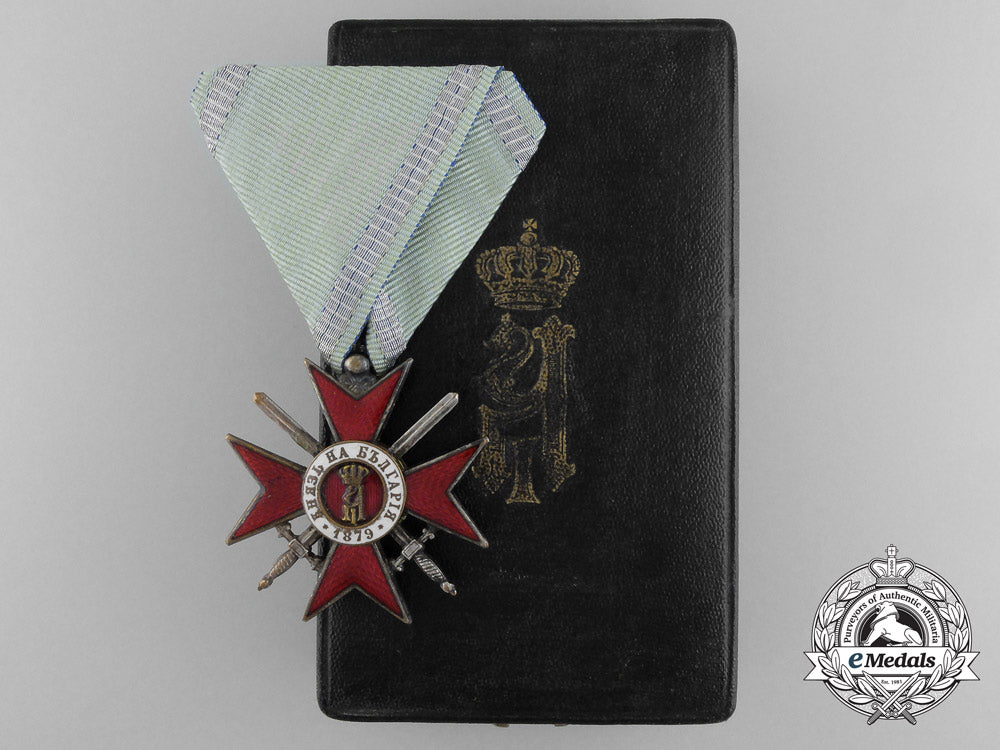 a_bulgarian_military_order_for_bravery;4_th_class_with_case_c_3682