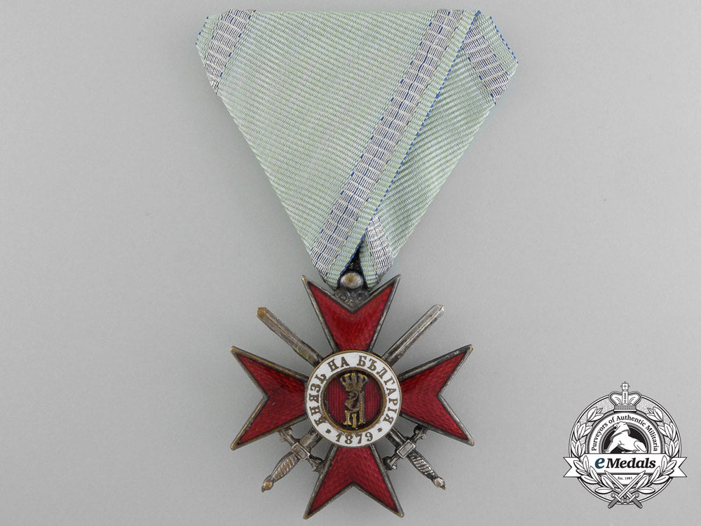 a_bulgarian_military_order_for_bravery;4_th_class_with_case_c_3685