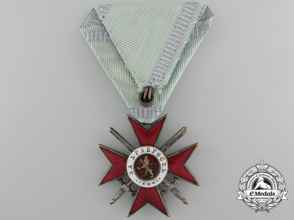 a_bulgarian_military_order_for_bravery;4_th_class_with_case_c_3688