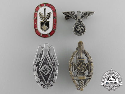 a_lot_of_four_german_badges_c_3776