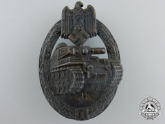A Bronze Grade Tank Badge By Frank & Reif