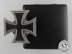 A 1939 First Class Iron Cross With Case By Friedrich Orth, Wien