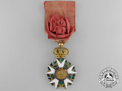 A French Legion D'honneur; Officer, In Gold, First Empire Type Iii Cross (1806-1808)