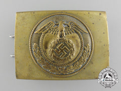 A Sa Enlisted Man’s Belt Buckle; Published By John Angolia