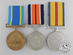 A Lot Of Three South African Medals And Awards