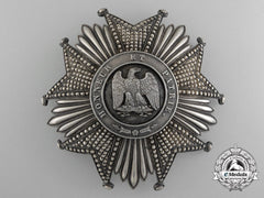 A French Legion D'honnuer; Grand Cross Breast Star; 2Nd Empire (1852-1870)