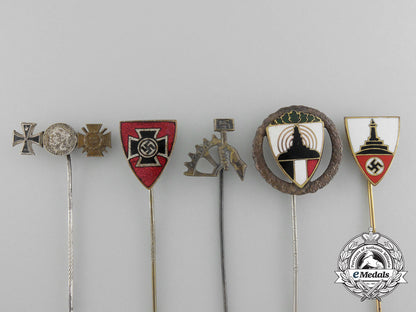 a_lot_of_five_german_stick_pins_and_awards_c_4802