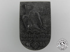 A 1938 Nsdap Wesermünde District Meeting Badge By Albert Ihne