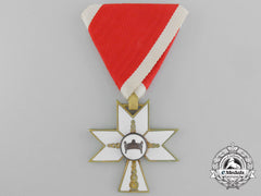 Croatia. An Order Of King Zvonimir's Crown, Iii Class, Civil Division