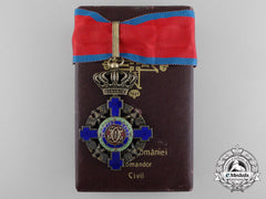 An Order Of The Star Of Romania 1932-1946; Commander's Cross By National Mint