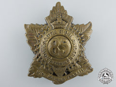 A First War 85Th Infantry Battalion "Nova Scotia Highlanders" Cap Badge