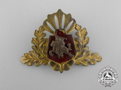 a1930'_s_lithuanian_officer’s_cap_badge_c_6995