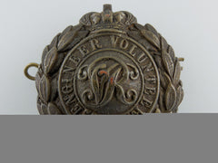 A Victorian Period Engineer Volunteers Cap Badge