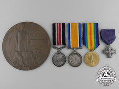 A Canadian Military Medal & Memorial Group To The 22Nd Regiment