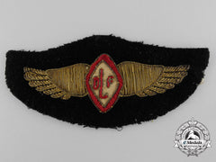 An Original & Rare 1924 Canadian Department Of Lands & Forest Pilot’s Wing