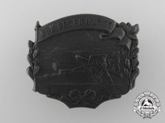 An Austrian Imperial First War Regimental-Artillery Cap Badge