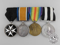 A Canadian First War & Order Of St.john Medal Grouping