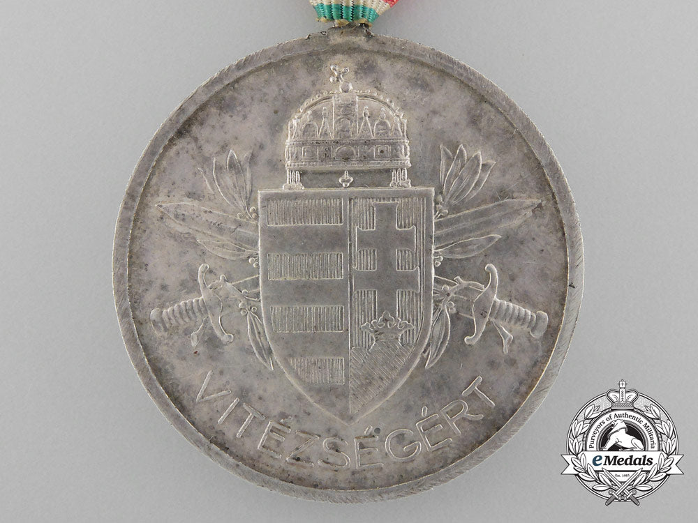 a_large_second_war_hungarian_silver_bravery_medal_c_8822