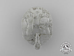 A 1935 German Day Of Labour Badge By Robinson Oberstein/Nahe