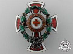 An Austrian Honour Decoration Of The Red Cross; Reduced Size