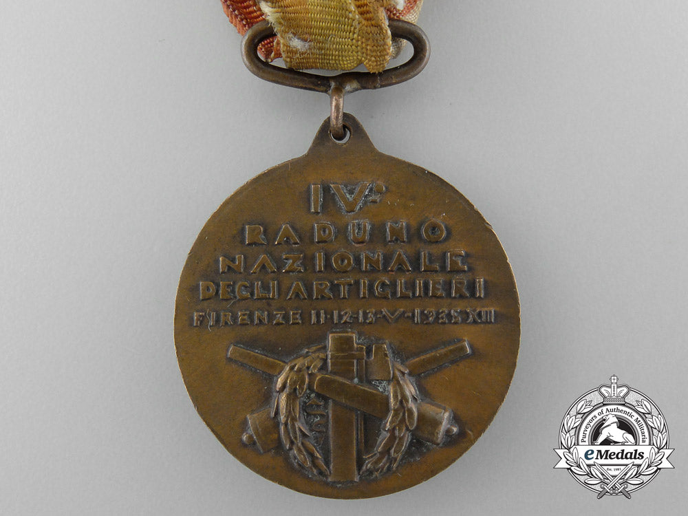 italy._a_fourth_national_meeting_of_the_artillery_gunners_at_florence_medal,_c.1935_c_9306