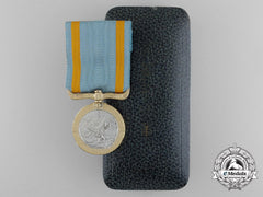 A Second Class Japanese Sea Disaster Rescue Society Merit Medal In Original Case Of Issue