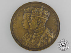 A Large 1911 Medal For The Coronation Of King George V And Queen Mary