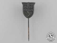 A German War Kuban Shield Miniature Stickpin Award