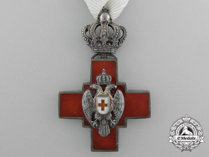 serbia,_kingdom._a_cross_of_the_red_cross_society_with_case_of_issue,_c.1915_c_9990