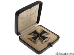 Cased Iron Cross 1St. Cl. 1939 „¢¤ Maker 65