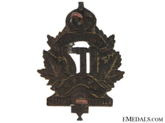 117Th Bn (Eastern Townships) Cap Badge, Cef