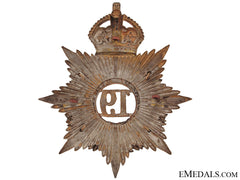 19Th (Lincoln Battalion Of Infantry) Canadian Militia Helmet Plate