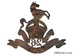 26Th Canadian Horse (Stanstead Dragoons) Officer's Collar Badge
