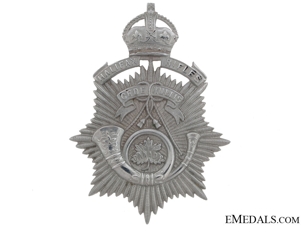an_officer's_halifax_rifles_helmet_plate_cb797