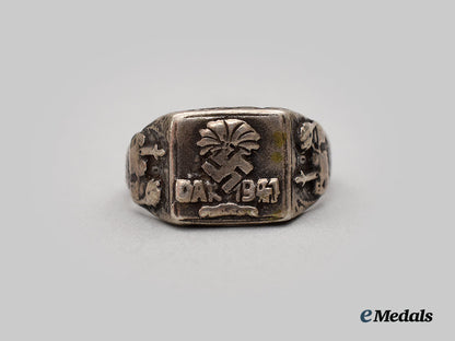 germany,_wehrmacht._an_afrikakorps_commemorative_ring_in_silver_cbb_7737_1