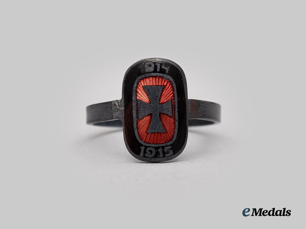 germany,_imperial._a_pair_of_first_world_war_patriotic_rings_cbb_7773_1