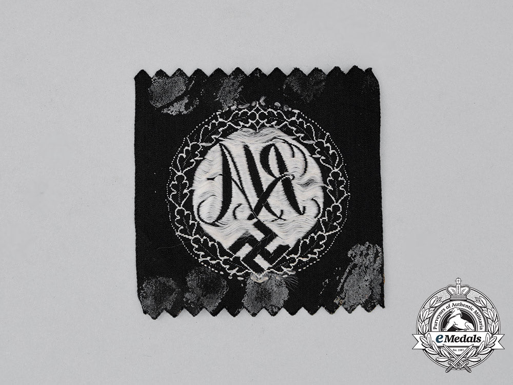 an_unissued_rja(_reichs_youth_sport_league)_proficiency_badge;_cloth_version_cc_0905