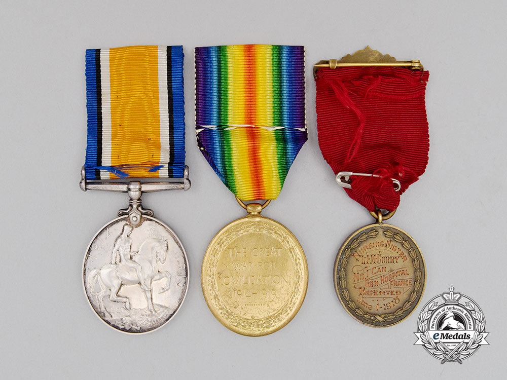 a_first_war_group_to_nursing_sister_curry;_canadian_army_medical_corps_cc_2487