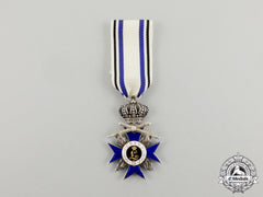 A Bavarian Military Merit Order; 4Th Class With Swords & Crown
