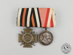 A First War Austrian Bravery Medal Bar Grouping