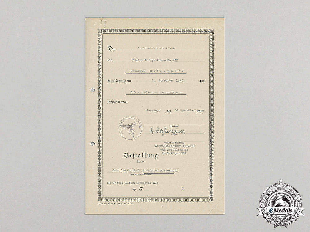 two_promotion_documents_to_luftwaffe_artificer_friedrich“_fritz”_ritzenhoff_cc_3736