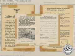 A Propaganda Leaflet For Boys To Enlist As Flak Helpers