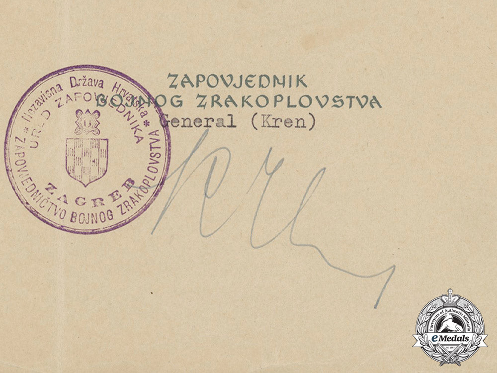 croatia,_independent_state._an_award_document_for_honorary_pilot's_badge,1944_cc_5781_1_1_1