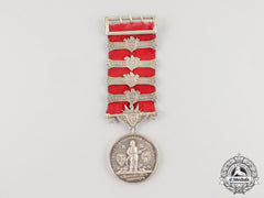 A New Zealand United Fire Brigades' Association Long Service Medal 1950-1963
