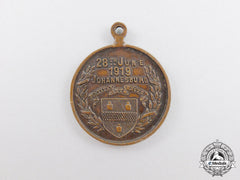 A Rare South African First War City Of Johannesburg Medal 1914-1919