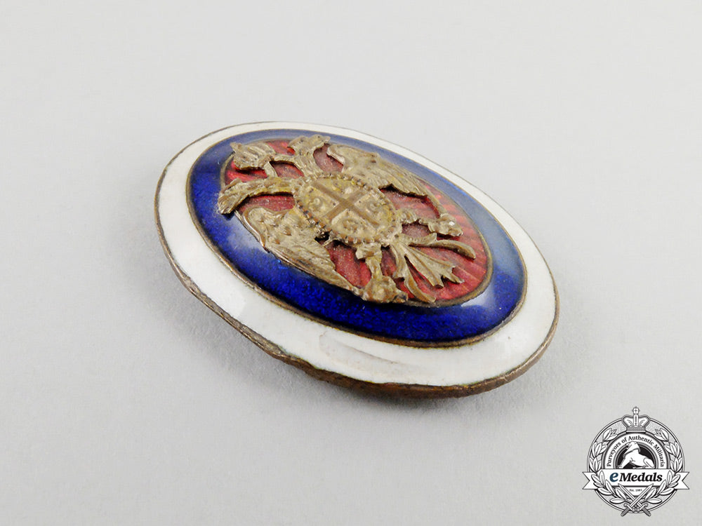 serbia._an_officer's_cap_badge_c.1900_cc_6606