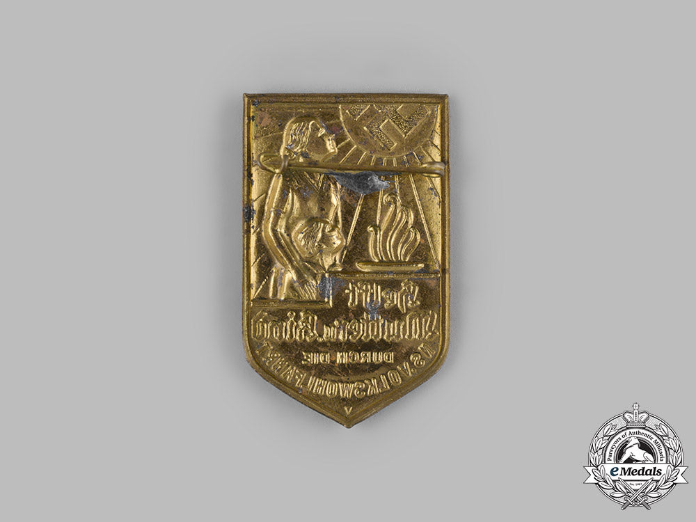 germany,_nsv._a_national_socialist_people’s_welfare(_nsv)_mother_and_child_assistance_badge_ci19_0038
