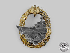 Germany, Kriegsmarine. A Destroyer War Badge, By Josef Feix & Söhne