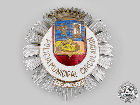 spain,_fascist_state._a_city_of_madrid_municipal_police_star_for_the_circulation_brigade,_i_model,_c.1955_ci19_0512_2