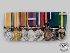 Canada, Dominion. A Territorial Decoration Miniature Group Of Eight Awards